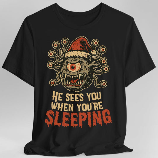 DnD Christmas  Beholder T-Shirt