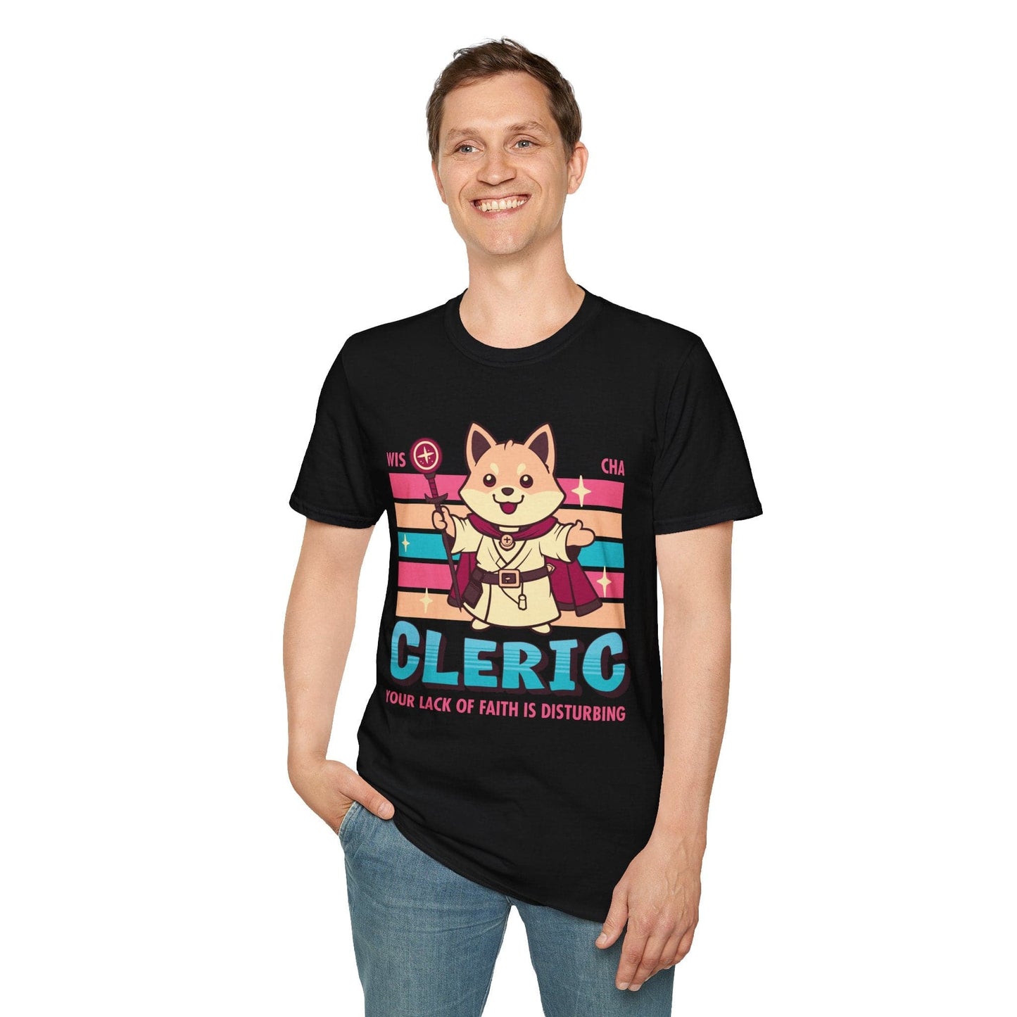 DnD Cleric Shirt - D&D Kawaii Class T-shirt