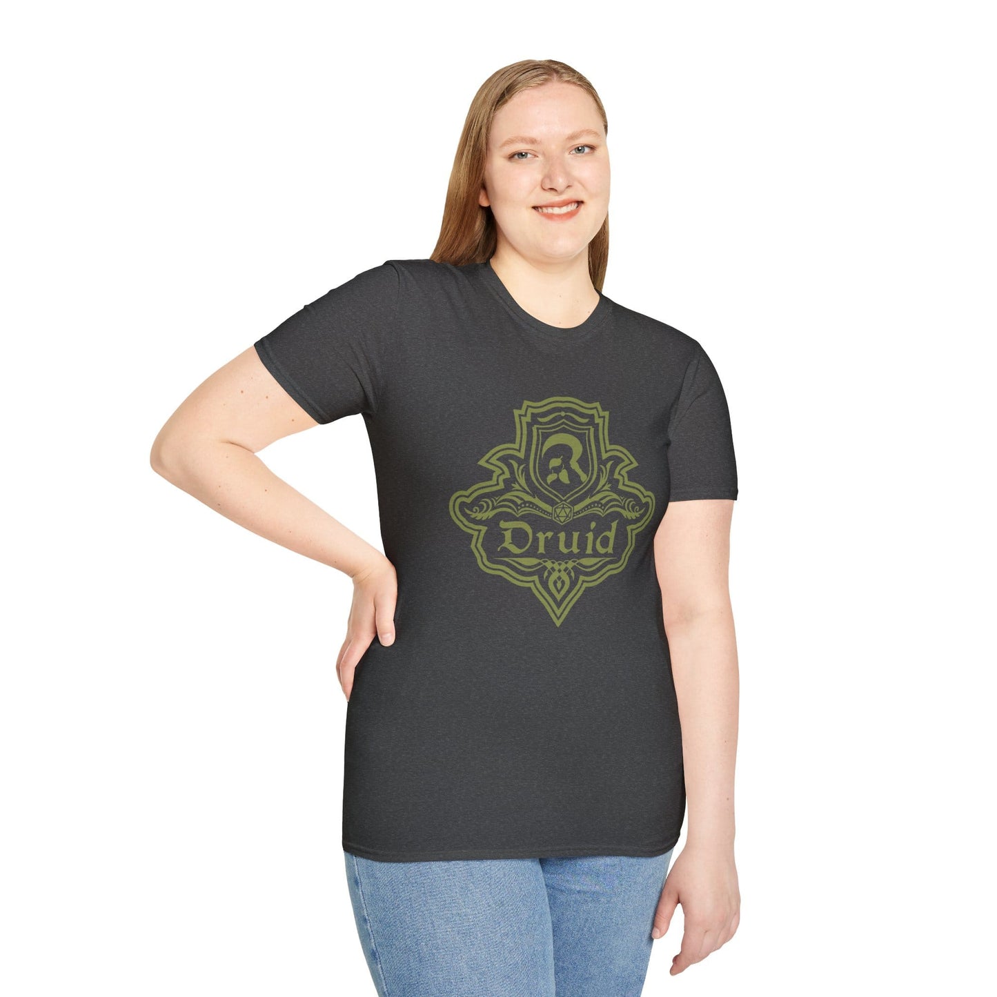 DnD Druid Class Emblem T-Shirt - Dungeons & Dragons Druid Tee