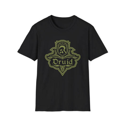 D&D Druid Class Emblem T-Shirt - Dungeons & Dragons Druid Tee