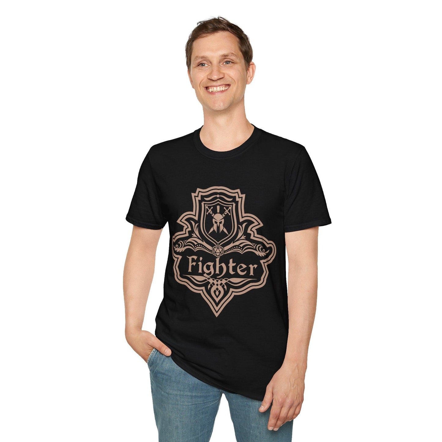 DnD Fighter Class Emblem T-Shirt