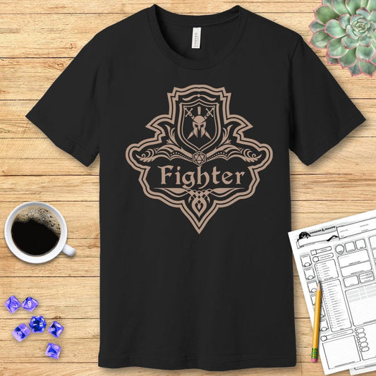 DnD Fighter Class Emblem T-Shirt