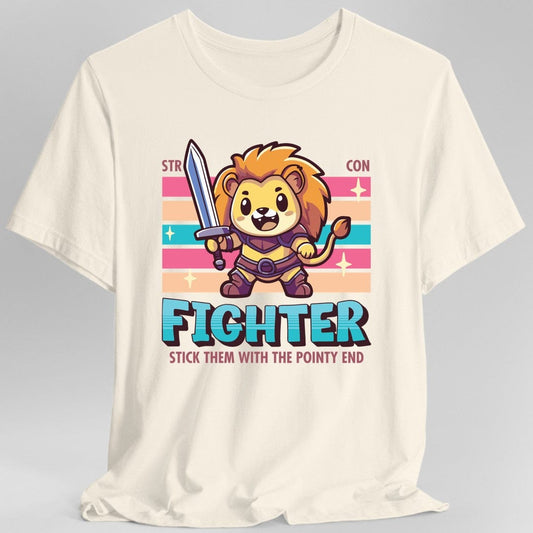 DnD Fighter Shirt - D&D Kawaii Class T-shirt