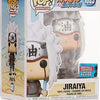 Jiraiya anime figure by THE MIGHTY HOBBY SHOP, detailed depiction of the character with vibrant colors and intricate design.