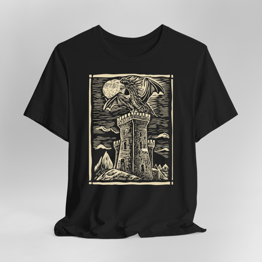 Dragon Shirt - Vintage Medieval Art