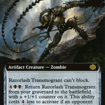 Razorlash Transmogrant (BRO-333) - The Brothers' War: (Extended Art)
