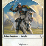 Knight (DOM-001) - Dominaria Tokens