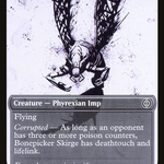 Bonepicker Skirge (ONE-290) - Phyrexia: All Will Be One: (Showcase)