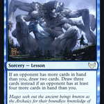 Teachings of the Archaics (PRE-57S) - Strixhaven: School of Mages Promos: (lesson) Foil