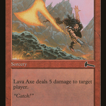 Lava Axe (ULG-084) - Urza's Legacy