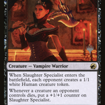 Slaughter Specialist (PPMID-122P) - Innistrad: Midnight Hunt Promos
