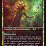 Xenagos, God of Revels (SLD-081) - Secret Lair Drop: (enchantment, Showcase) Foil