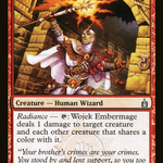 Wojek Embermage (RAV-152) - Ravnica: City of Guilds