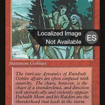 Mons's Goblin Raiders (4BB-213) - Fourth Edition Foreign Black Border