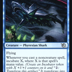 Chrome Host Seedshark (PRE-051) - March of the Machine Promos Foil