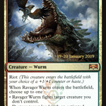 Ravager Wurm (PRE-200S) - Ravnica Allegiance Promos Foil