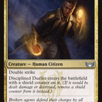 Disciplined Duelist (SNC-182) - Streets of New Capenna