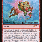Chaos Wrap (SPECIAL-022) - Happy Holidays Foil