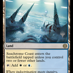 Seachrome Coast (PPONE-258P) - Phyrexia: All Will Be One Promos