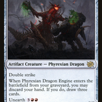 Phyrexian Dragon Engine (BRO-163A) - The Brothers' War