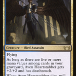 Aven Heartstabber (PPSNC-166) - Streets of New Capenna Promos