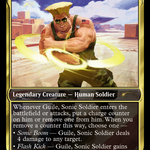 Immard, the Stormcleaver (SLD-434) - Secret Lair Drop / Guile, Sonic Soldier