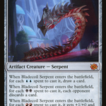 Bladecoil Serpent (PPBRO-229) - The Brothers' War Promos
