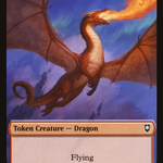 Dragon (CLB-011) - Battle for Baldur's Gate Tokens