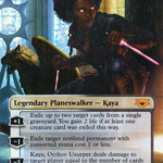Kaya, Orzhov Usurper (MED2-RA8) - Mythic Edition (Borderless) Foil