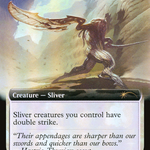 Bonescythe Sliver (SLD-610) - Secret Lair Drop: (Extended Art) Foil