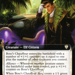 Boss's Chauffeur (NCC-114) - New Capenna Commander: (Extended Art)