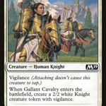Gallant Cavalry (M19-012) - Core Set 2019