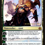Ajani Unyielding (PRE-127S) - Aether Revolt Promos Foil