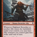 Highland Berserker (ZEN-132) - Zendikar