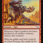 Ogre Leadfoot (MRD-102) - Mirrodin