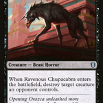Ravenous Chupacabra (CLB-770) - Commander Legends: Battle for Baldur's Gate