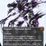 Phyrexian Obliterator (ONE-440) - Phyrexia: All Will Be One: (Showcase) (Borderless) Foil