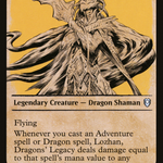 Lozhan, Dragons' Legacy (CLB-428) - Commander Legends: Battle for Baldur's Gate: (Showcase)