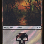 Swamp (40K-312) - Warhammer 40,000 Commander Foil