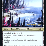 Raugrin Triome (PRE-251S) - Ikoria: Lair of Behemoths Promos Foil