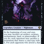 Braids, Arisen Nightmare (PRE-84S) - Dominaria United Promos Foil