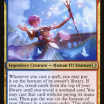 Neera, Wild Mage (CLB-288) - Commander Legends: Battle for Baldur's Gate