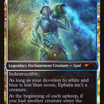 Ephara, God of the Polis (SLD-072) - Secret Lair Drop: (enchantment, Showcase) Foil