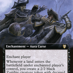 Curse of the Restless Dead (MIC-056) - Midnight Hunt Commander: (Extended Art)