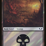 Swamp (40K-311★) - Warhammer 40,000 Commander Foil