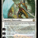 The Eternal Wanderer (PPONE-11P) - Phyrexia: All Will Be One Promos