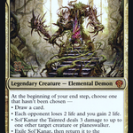 Sol'Kanar the Tainted (PRE-219S) - Dominaria United Promos Foil
