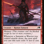 Peerless Samurai (NEO-156) - Kamigawa: Neon Dynasty
