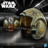 Star Wars The Black Series Trapper Wolf electronic helmet with detailed design and adjustable fit, ideal for cosplay and display