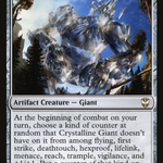 Crystalline Giant (NCC-364) - New Capenna Commander